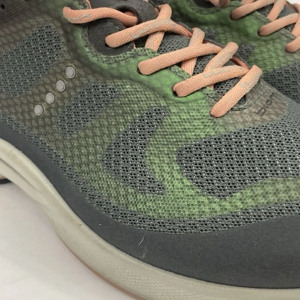 Ecco BIOM - Women's Sz 6 - Gray/Pink/Opalescent Green - Low Sneakers- 1810502703